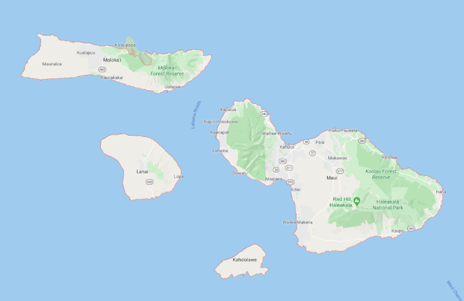 maui map