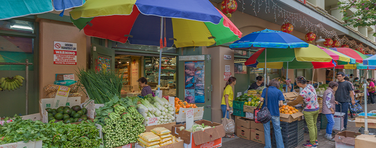 Local Market in Oahu